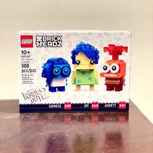 LEGO 40749 Brickheadz Disney Pixar Inside Out 2 Joy, Sadness & Anxiety NIB New
